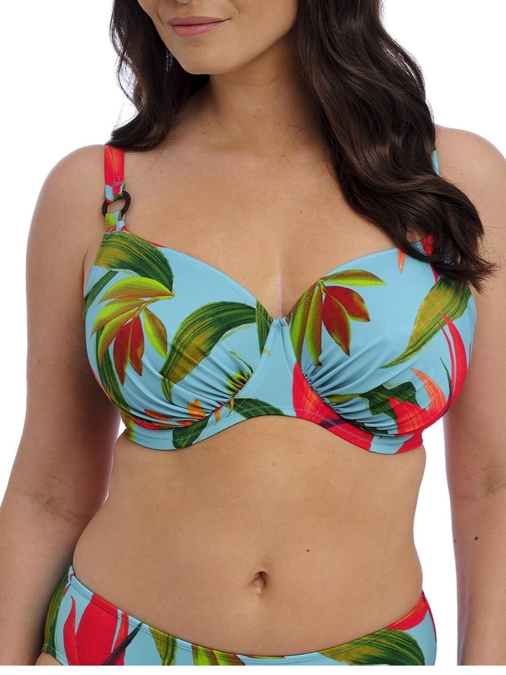 Standard Pichola Underwire Gathered Full Cup Bikini Top. 2144/bb4-3